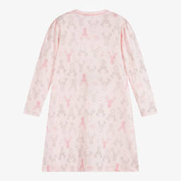 Joha-Pink Merino Wool Nightdress  | Childrensalon Outlet