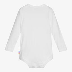Joha-White Organic Bamboo Bodyvest | Childrensalon Outlet