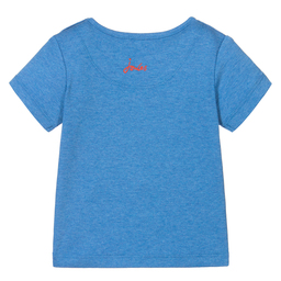 جولز-تيشيرت قطن لون أزرق للأولاد | Childrensalon Outlet