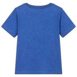 Joules-Blue Cotton Fish T-Shirt | Childrensalon Outlet