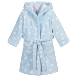 Joules-Голубой флисовый халат | Childrensalon Outlet