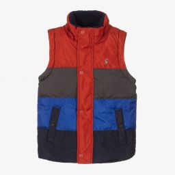 جولز-جاكيت مبطن 2 في 1 لون أزرق ورمادي وأحمر للأولاد | Childrensalon Outlet