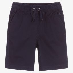 Joules-شورت قطن تويل لون كحلي | Childrensalon Outlet