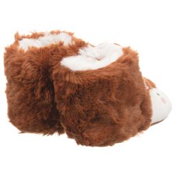 Joules-Brown Fox Slippers | Childrensalon Outlet