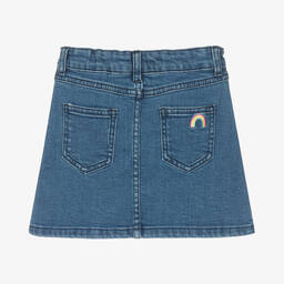 جولز-تنورة قطن دنيم لون أزرق | Childrensalon Outlet