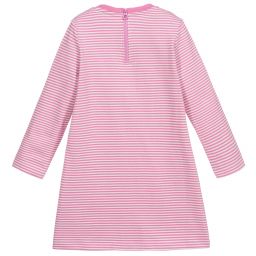 Joules-Girls Pink Striped Dress | Childrensalon Outlet