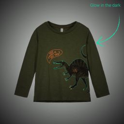 جولز-توب قطن لون أخضر للأولاد | Childrensalon Outlet