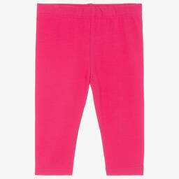 Joyday-Baby Girls Pink Cotton Leggings | Childrensalon Outlet