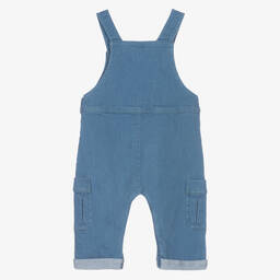 Joyday-Джинсовый голубой полукомбинезон с жирафом для малышей | Childrensalon Outlet