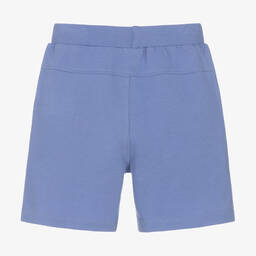 Joyday-Boys Blue Cotton Shorts | Childrensalon Outlet