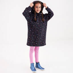 جويداي-بوت جلد لون أزرق للبنات | Childrensalon Outlet