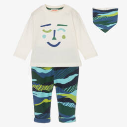 Joyday-Boys Cotton Camouflage Outfit Set | Childrensalon Outlet