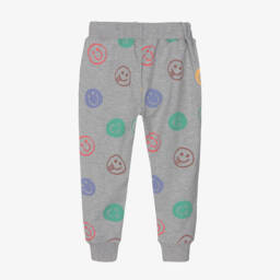 Joyday-Boys Grey Smiley Joggers | Childrensalon Outlet