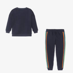 Joyday-Boys Vibrant Blue Zigzag Set | Childrensalon Outlet