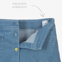 Joyday-Голубая джинсовая юбка из хлопка | Childrensalon Outlet