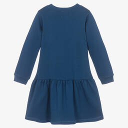 Joyday-Синее платье из хлопкового джерси для девочек | Childrensalon Outlet