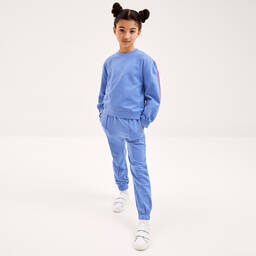 Joyday-سويتشيرت قطن لون أزرق للبنات | Childrensalon Outlet