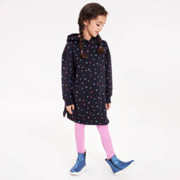 Joyday-Girls Cotton Hoodie Dress Ensemble | Childrensalon Outlet