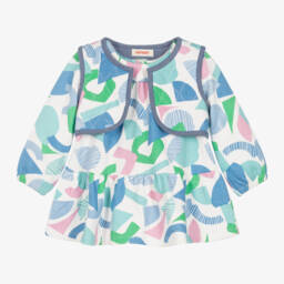 Joyday-Girls Cotton Jersey Dress Set | Childrensalon Outlet