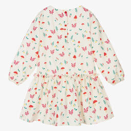 Joyday-فستان قطن تويل لون عاجي | Childrensalon Outlet