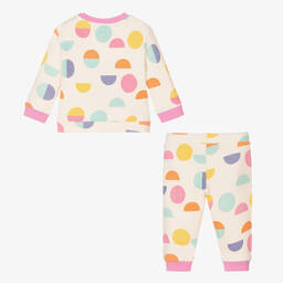 Joyday-Кремово-розовый спортивный костюм из хлопка для девочек | Childrensalon Outlet