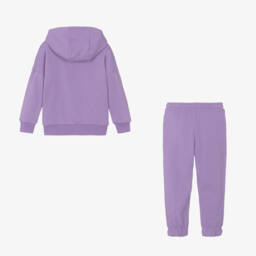 Joyday-طقم هودي قوس قزح ليلكي مزين بالترتر للبنات | Childrensalon Outlet