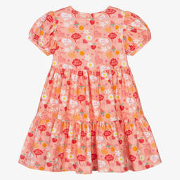 Joyday-Girls Pink Cotton Doodle Dress | Childrensalon Outlet