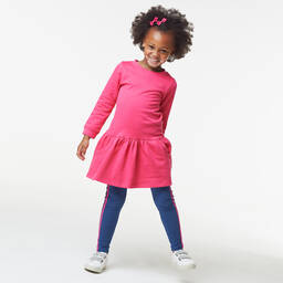 Joyday-Розовое платье из хлопкового джерси | Childrensalon Outlet