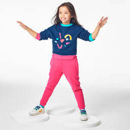 Joyday-Розовые хлопковые джоггеры | Childrensalon Outlet