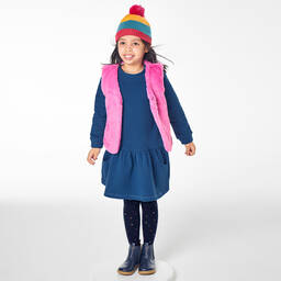 Joyday-Розовый жилет из искусственного меха для девочек | Childrensalon Outlet