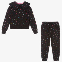 Joyday-Черный спортивный костюм из хлопка | Childrensalon Outlet