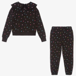 Joyday-Черный спортивный костюм из хлопка | Childrensalon Outlet