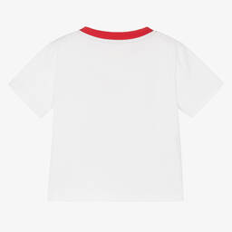 Joyday-Белая хлопковая футболка для малышей | Childrensalon Outlet