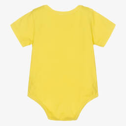 Joyday-أوفرول بادي قطن جيرسي لون أصفر للأطفال | Childrensalon Outlet