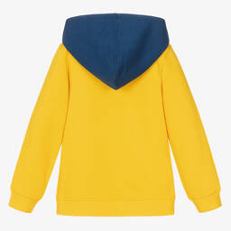 Joyday-Желтая хлопковая худи на молнии | Childrensalon Outlet