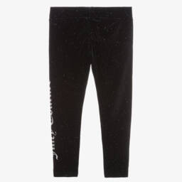 Juicy Couture - Black Glitter Velour 