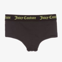 Juicy Couture-Black Logo Bikini Bottoms | Childrensalon Outlet