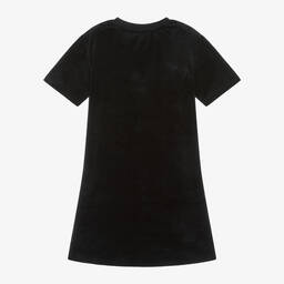Juicy Couture-Girls Black Velour Sparkle Dress | Childrensalon Outlet