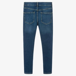 Juicy Couture-Girls Blue Skinny Denim Jeans | Childrensalon Outlet