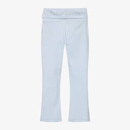Juicy Couture-Girls Blue Velour Joggers | Childrensalon Outlet
