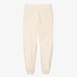 Juicy Couture-Кремовые велюровые джоггеры со стразами | Childrensalon Outlet