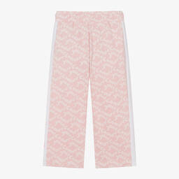 Juicy Couture-Girls Pink Cotton Joggers | Childrensalon Outlet