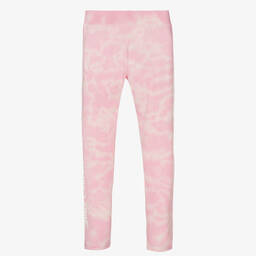 Juicy Couture-Girls Pink Cotton Leggings | Childrensalon Outlet