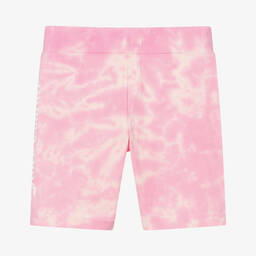 Juicy Couture-Girls Pink Cotton Tie Dye Shorts | Childrensalon Outlet