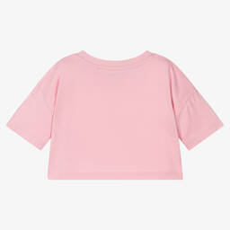 Juicy Couture-Girls Pink Diamanté T-Shirt | Childrensalon Outlet