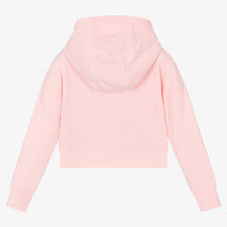 Juicy Couture-Girls Pink Logo Zip-Up Hoodie | Childrensalon Outlet