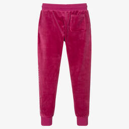 Juicy Couture-Розовые велюровые джоггеры для девочек | Childrensalon Outlet