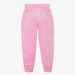 Juicy Couture-Girls Pink Velour Joggers | Childrensalon Outlet