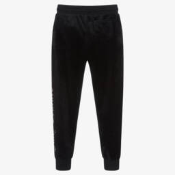 Juicy Couture-Мягкие черные велюровые брюки для девочек | Childrensalon Outlet