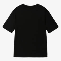 Juicy Couture-تيشيرت أسود براق بشعار للبنات | Childrensalon Outlet